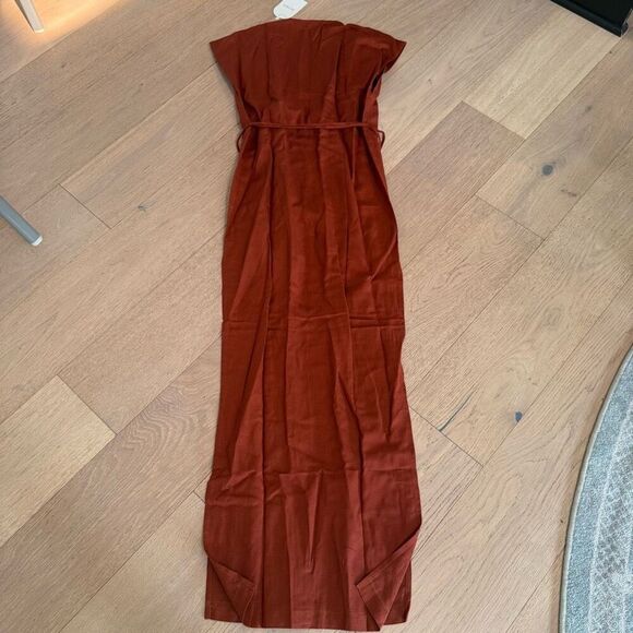 $270 Revolve x Rumer Roam Kaftan Maxi Dress chocolate Size XS m3 - Picture 4 of 4